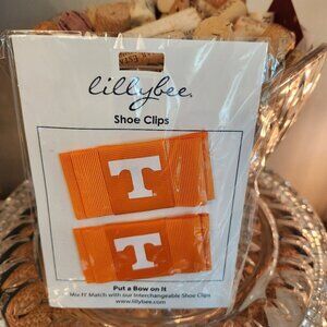 University of Tennessee Volunteers Lillybee U Shoe Clips  NCAA Sorority Cheer 📣